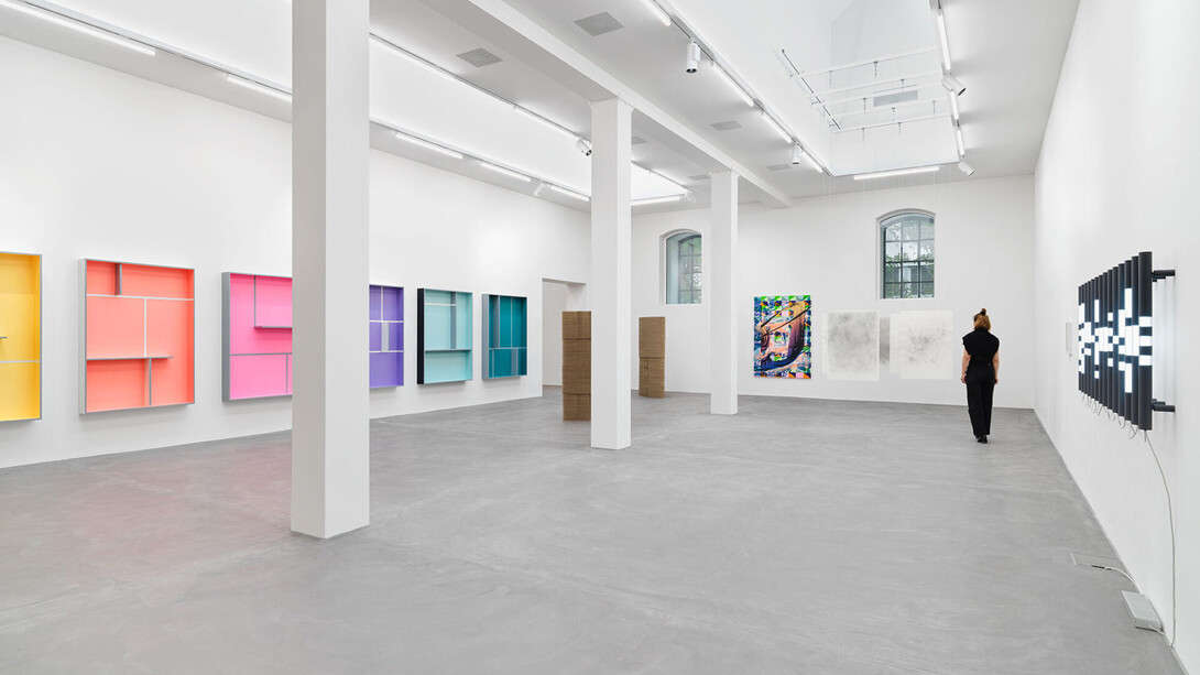 Various artists, We are here! Exhibition view. Courtesy of Museum Haus Konstruktiv