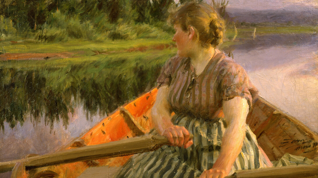 Anders Zorn, Mitternacht, 1891. Courtesy of the Hamburger Kunsthalle