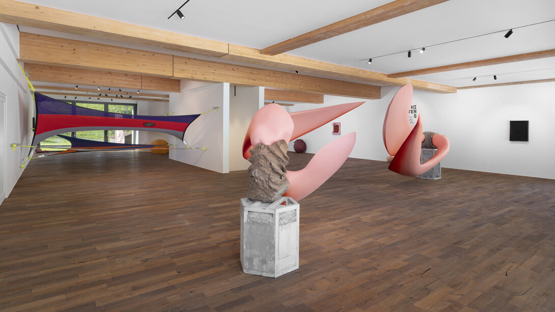 Varios artistas, Heavy hitters, vista de exhibición. Cortesía de la Galería Travesía Cuatro