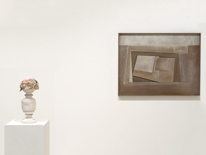 Giorgio Morandi and beyond veduta della mostra. Per gentile concessione della Galleria Repetto