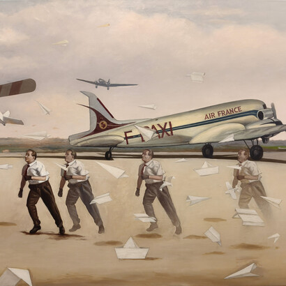 Juan Luís Jardí, Verano del '23 (detail), 2025. Courtesy of Wally Workman Gallery