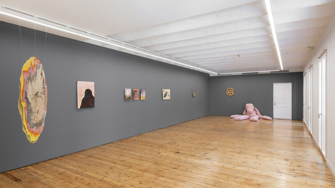 Chioma Ebinama, what’s coming 4 them is coming 4 U, exhibition view. Courtesy of Prats Nogueras Blanchard. Photo by Roberto Ruiz