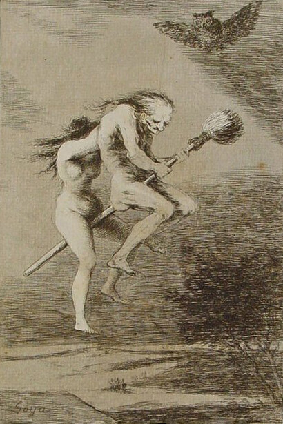 Francisco de Goya, Capricho nº 68: Linda maestra (1799)