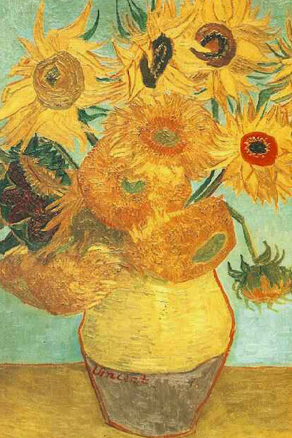 Sunflowers, repetition of the 3rd version Oil on canvas, 92 × 72.5 cm, Philadelphia Museum of Art, Philadelphia, United States