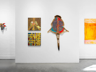 Various artists, Where the land meets the sky, exhibition view. Courtesy of Arthouse Gallery 