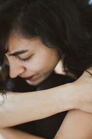 Woman feeling stressed 
