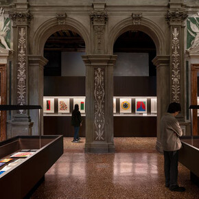 AMO/OMA, Diagrams, exhibition view. Courtesy of Fondazione Prada