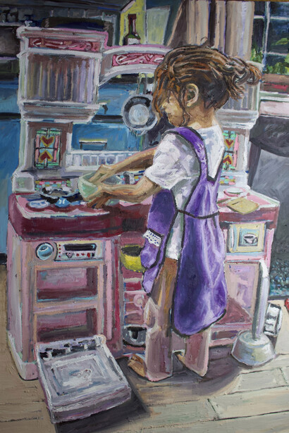 Adrian Delgado, Kitchen (detail), 2024. Courtesy of 1202 Contemporary