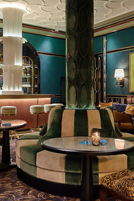 The cocktail bar, Caviar Kaspia London, United Kingdom