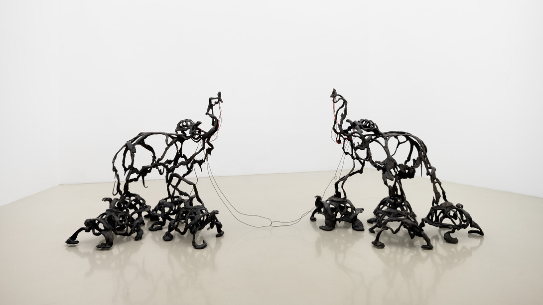 Raphaela Vogel, Stop! (The infinite regress), exhibition view. Courtesy of Galerie Meyer*Kainer