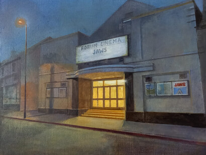 Maeve McCarthy, At the forum. Courtesy of Molesworth Gallery