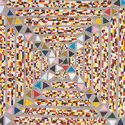 Michael Swaney, Infinite Browser Painting #2, 2013, Acrylic, gesso and ball-point pen on, unprimed canvas
47.24 x 47.24 inches