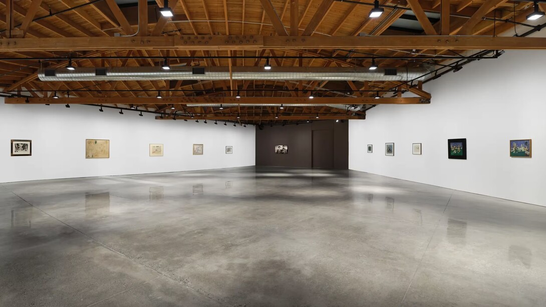 Arshile Gorky, Horizon west, exhibition view. Courtesy of Hauser & Wirth Gallery