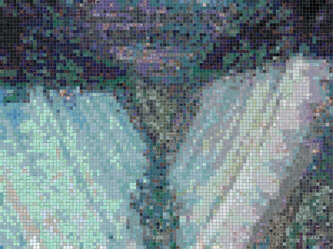 Simone Ferrero, The whispering abys﻿s, 2024. Courtesy of Simone Ferrero