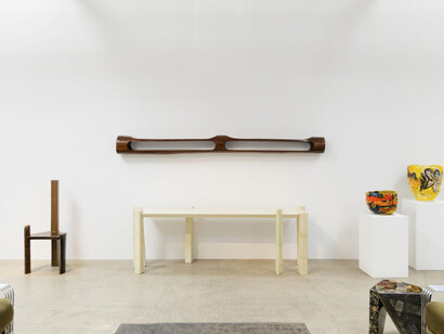 Robert Stadler and Yinka Shonibare CBE, Arcadia, exhibition view. Courtesy of Carpenters Workshop Gallery 