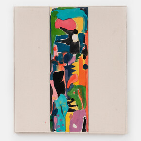 First Section Still Life, 2020
acrylic and coloured pencil on canvas
71.1 × 63.5 cm, 28 × 25 in.
Courtesy the Artist and Xavier Hufkens, Brussels
photo credit: HV-studio