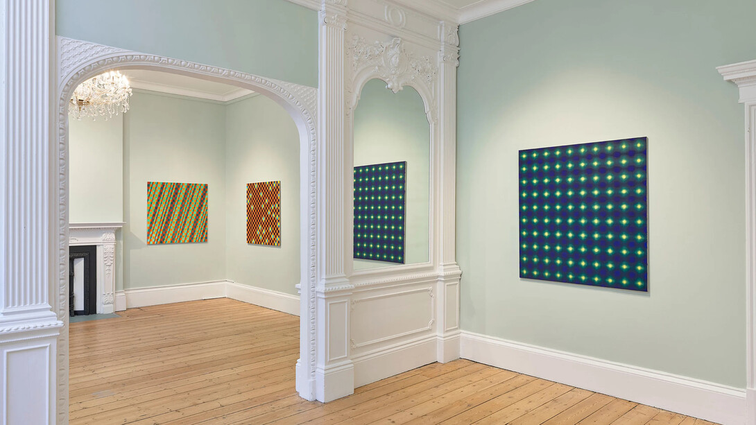 Peter Schuyff, A great sufficiency, exhibition view. Courtesy of Massimo De Carlo Gallery