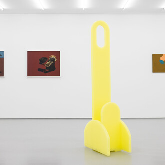 Various artists, Al tramonto, exhibition view. Courtesy of Galeria Vera Cortês