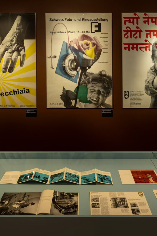 Photo Studio Wolgensinger, Through four eyes, exhibition view. Courtesy of Museum für Gestaltung