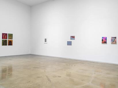 Various artists, Painting all together, exhibition view. Courtesy of Michael Kohn Gallery