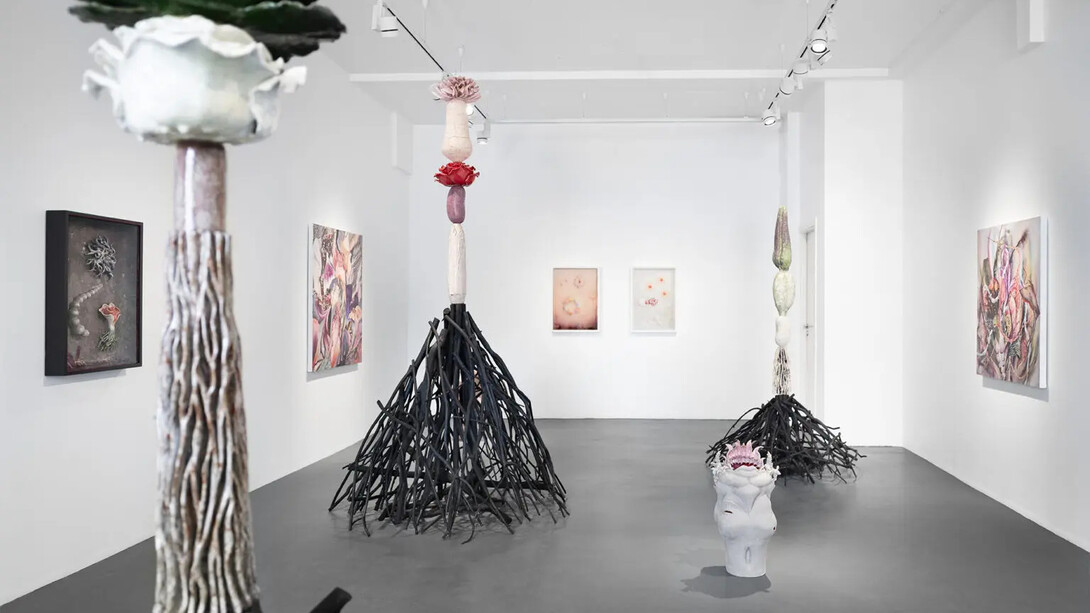 Paweł Matyszewski, Momentary organisms, exhibition view. Courtesy of Kogo Gallery