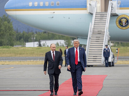 On August 15, 2025, President Donald J. Trump formally welcomed Russian President Vladimir Putin to Joint Base Elmendorf-Richardson in Anchorage, Alaska, marking their first in-person summit on ending the Ukraine war