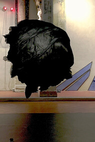 First Rose, Arshape One, 2018 sul fondo Arthur Duff, My Veins, 2017; Sophie Ko, Atlanti (Geografia Temporale), 2016; ph. credit Andrea del Bianco  