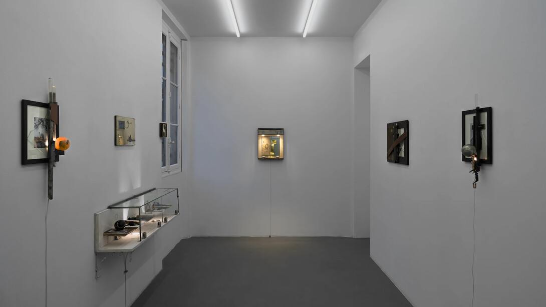 Matthias Odin, Rue de Paris, vue de l'exposition. Avec l'aimable autorisation de la Galerie Peter Kilchmann