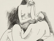 Julio González, Deux nus assis sur des socles (detail), 1935. Courtesy of Zeit Contemporary Art