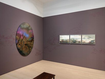 Darren Waterston, Works and days, exhibition view. Courtesy of DC Moore Gallery 