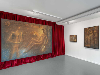 Fabien Adèle, Cycles, exhibition view. Courtesy of Almine Rech