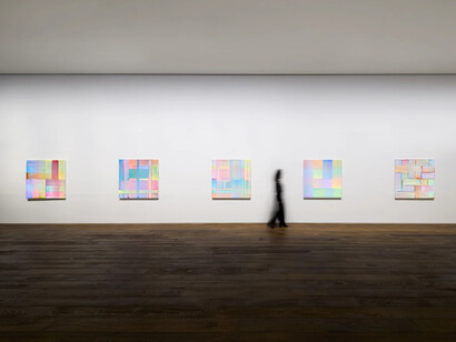 Bernard Frize, The return, exhibition view. Courtesy of Johyun Gallery