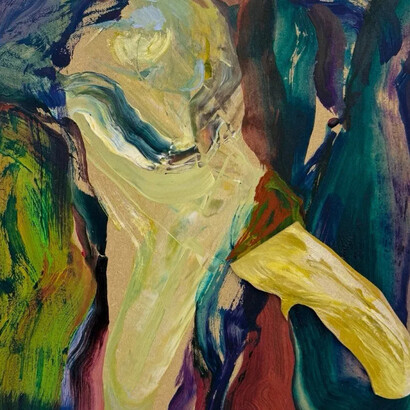 Lin Jing 林菁, Stretch 伸展 (detail), 2023. Courtesy of Leo Gallery