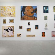 Various artists, Unapologetic, exhibition view. Courtesy of P21 Gallery