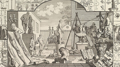 The Analysis of Beauty, Plate 1 (1753) by William Hogarth, is part of his exploration into the principles of artistic beauty. This particular plate is housed at the Metropolitan Museum of Art, New York, United States