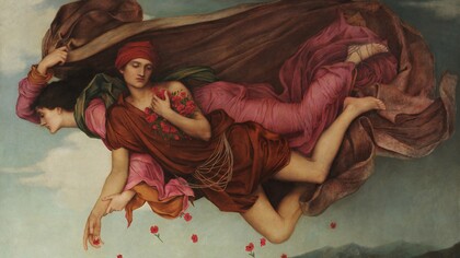 Evelyn De Morgan, "Night and Sleep", 1878. Wightwick Manor, Wolverhampton, England 