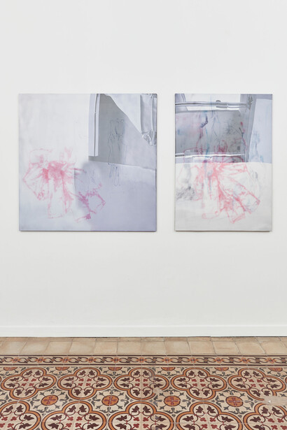 Dorota Gawęda e Eglė Kulbokaitė, Incommunicability is itself a source of pleasures, veduta della mostra. Cortesia di The Address