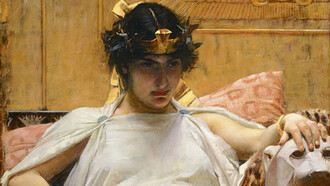 John William Waterhouse (1849-1917). «Cleopatra». 1888, óleo sobre lienzo. Colección privada