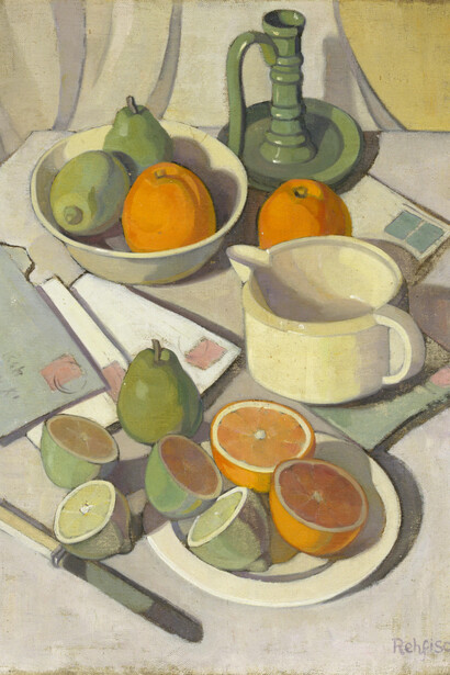 Alison Rehfisch, Oranges and lemons, c. 1934. Courtesy of Art Gallery of NSW