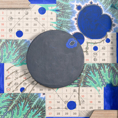 Jagannath Panda, Liminal longing, 2025. Courtesy of Aicon Contemporary