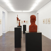 Jan Fabre, La materialización del amor, exhibition view. Courtesy of NF/Nieves Fernández Gallery