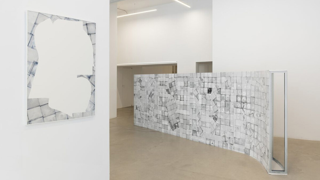 Juan López, Fuerza matriz, vista de exhibición. Cortesía de la Galería Juan Silió
