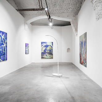 Tereza Tomanová, Vaulting, exhibition view. Courtesy of Karpuchina Gallery