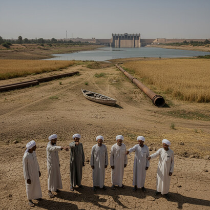 The Grand Ethiopian Renaissance Dam (GERD), formerly known as the Millennium Dam and sometimes called the Hidase Dam, is a massive gravity dam built on the Blue Nile River in Ethiopia’s Benishangul-Gumuz Region, approximately 14 kilometers (9 miles) east of the Sudanese border