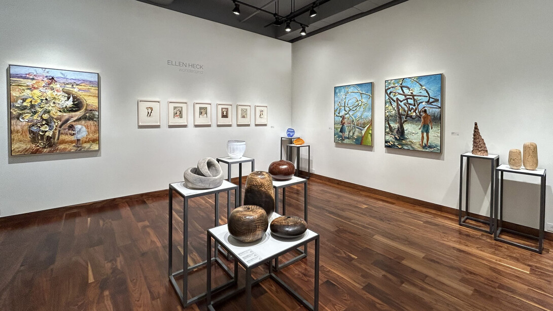 Ellen Heck, Wonderland, exhibition view. Courtesy of Momentum Gallery
