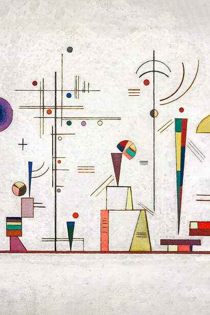 Wassily Kandinsky, Serious-Fun (1930, detalle)