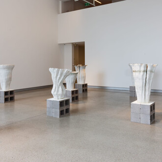 Kohl Tyler, Of bodies into novel shapes, exhibition view. Courtesy of MARS Gallery