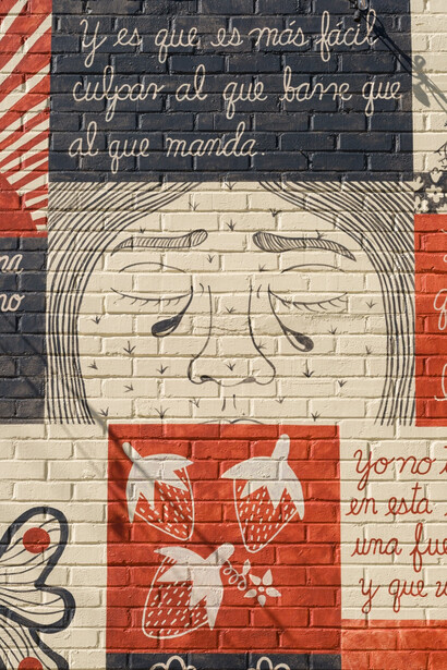 Liz Hernández, Donde piso, crecen cosas (Where I step, things grow), exhibition view. Courtesy of ICA LA