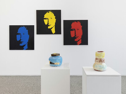 Jordan Dymke, Who am I? Exhibition view. Courtesy of Gertrude Glasshouse 