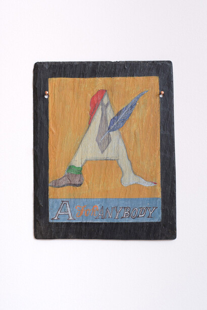 Denis O’Connor, Lucken’s alphabet, exhibition view. Courtesy of Two Rooms Gallery